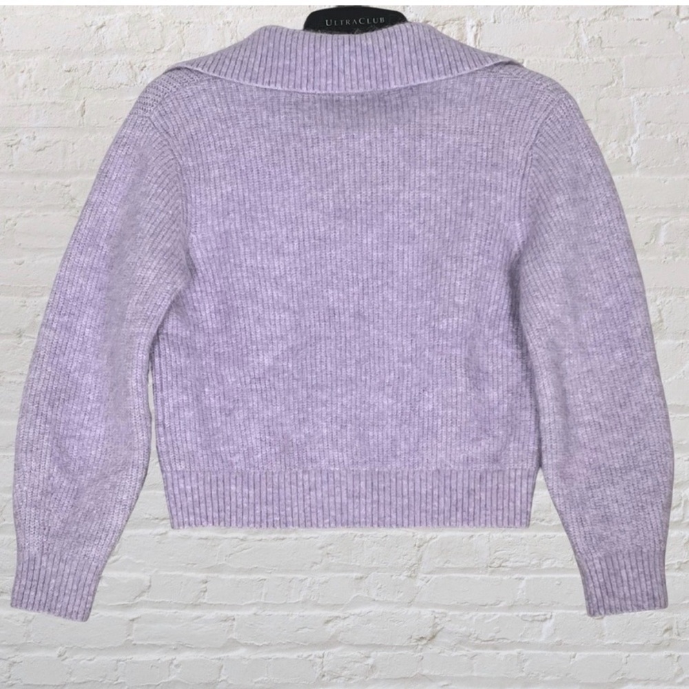 & Other Stories Lavender Cardigan - Picture 6 of 7